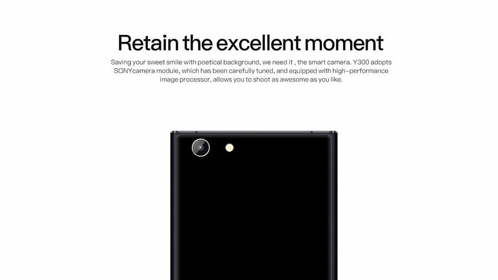 [HK Stock]DOOGEE Y300 5.0inch IPS HD 4G LTE Android 6.0 Smartphone 64-Bit MTK6735 Quad Core 2GB RAM  64GB Storage 13.0MP 5.0MP OTG - Silver
