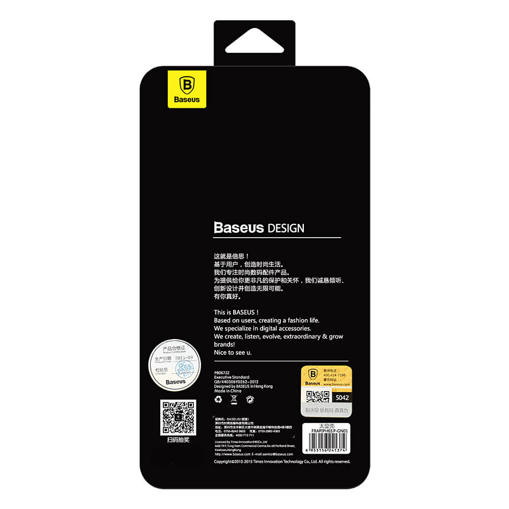 Baseus Air Case For HUAWEI Mate 8 Protective Hard Back Cover Phone Shell  - Transparent