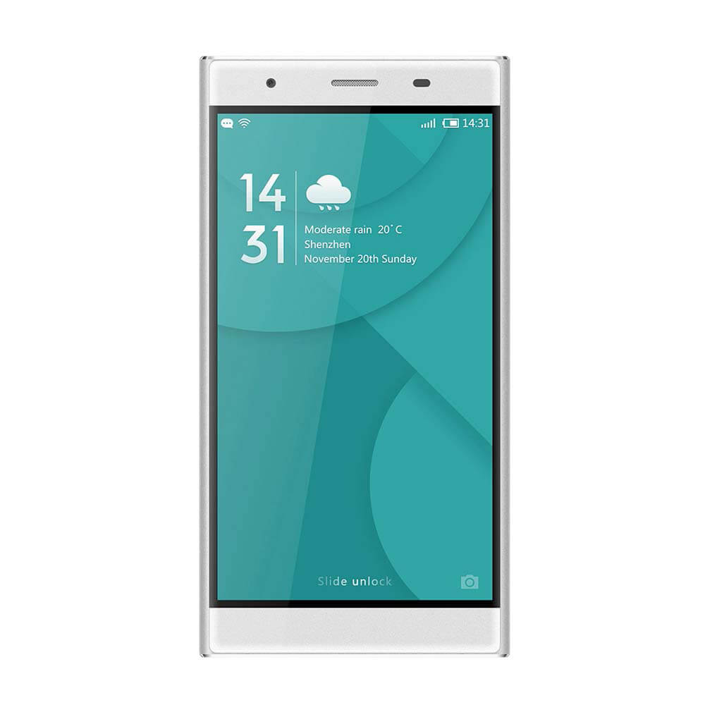 [HK Stock]DOOGEE Y300 5.0inch IPS HD 4G LTE Android 6.0 Smartphone 64-Bit MTK6735 Quad Core 2GB RAM  64GB Storage 13.0MP 5.0MP OTG - Silver