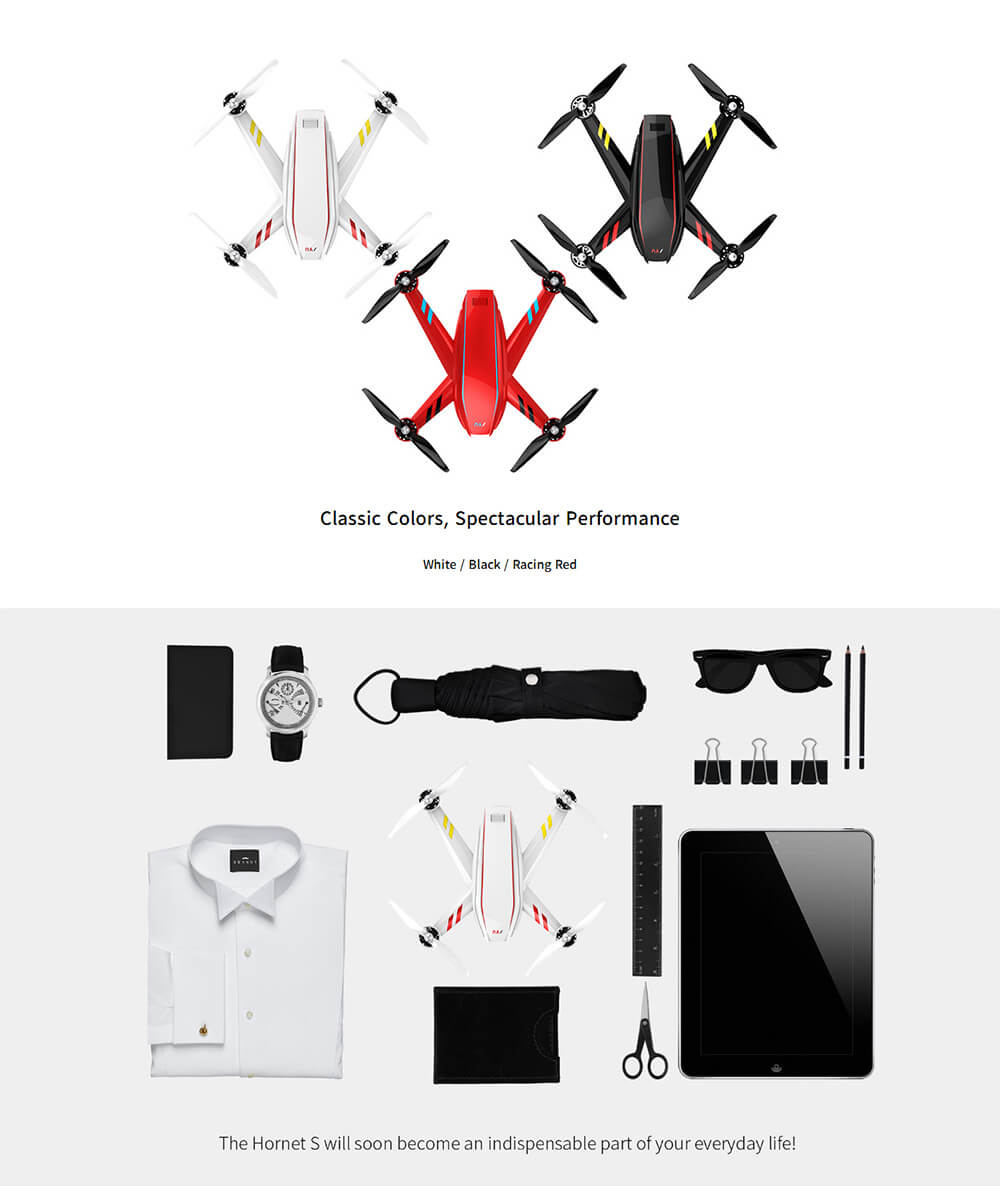 JYU Hornet S HornetS 5.8G GPS RC Racing Quadcopter RTF - Basic 3