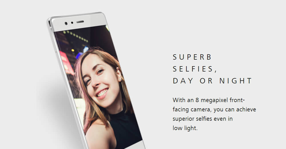 Huawei P9 5.2inch FHD 4G LTE Smartphone Kirin 955 Octa Core Android 6.0 3GB 32GB 8.0MP 12MP Dual Rear Cameras Touch ID OTG Type-C Metal Body - Gray