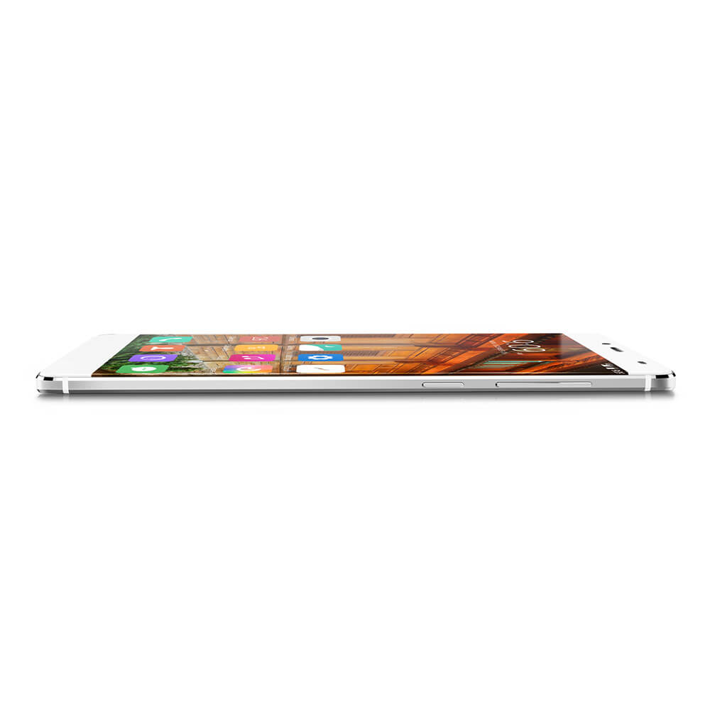[HK Stock][Package B]Elephone S3 5.2inch Bezel-less 2.5D Arc FHD Screen Android 6.0 MTK6753 Octa Core 3GB 16GB Smartphone(Silver) + Leather Case(White) + Tempered Glass