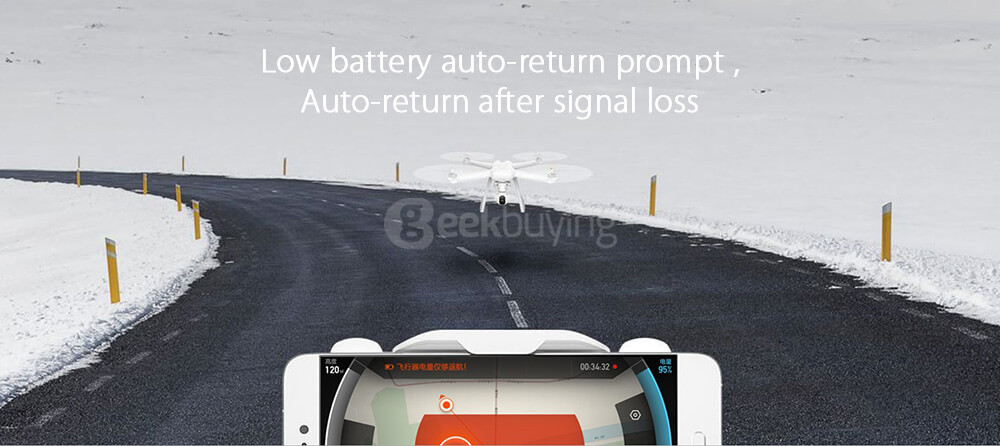 Xiaomi Mi Drone FPV 1080P Support Dismountable Gimbal APP Transmitter Dual Control Mode UAV RC Quadcopter