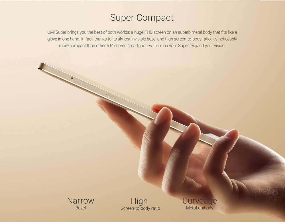 [HK Stock][Package B]UMI Super 5.5inch FHD Android 6.0 MTK6755 Octa core 2.0GHz 4GB RAM 32GB ROM Smartphone(Gray) + Back Case(Transparent) + Tempered Glass