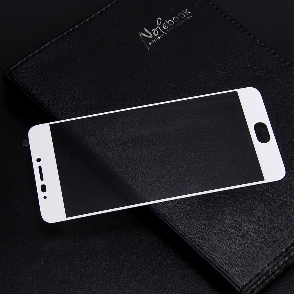Makibes Tempered Glass For Meizu M3 Note/Meilan Note 3 0.33mm Full Cover Screen Protector - White