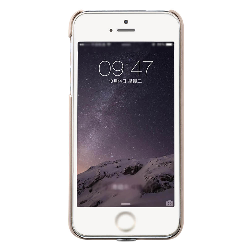 NILLKIN Magic Case For iPhone SE/ iPhone 5/5S Wireless Charging Receiver Back Shell QI Standard Case - Gold