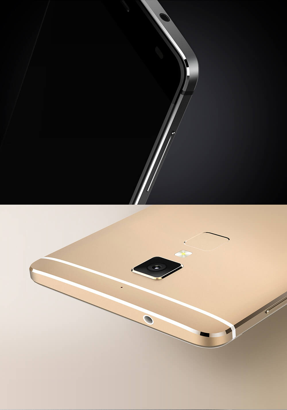 Elephone S3 5.2inch Bezel-less 2.5D Arc FHD Screen Android 6.0 MTK6753 Octa Core Smartphone 3GB 16GB 13.0MP Touch ID Fast Charge Metal Body - Black