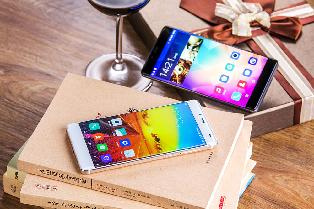 Elephone S3 5.2inch Bezel-less 2.5D Arc FHD Screen Android 6.0 MTK6753 Octa Core Smartphone 3GB 16GB 13.0MP Touch ID Fast Charge Metal Body - Gold