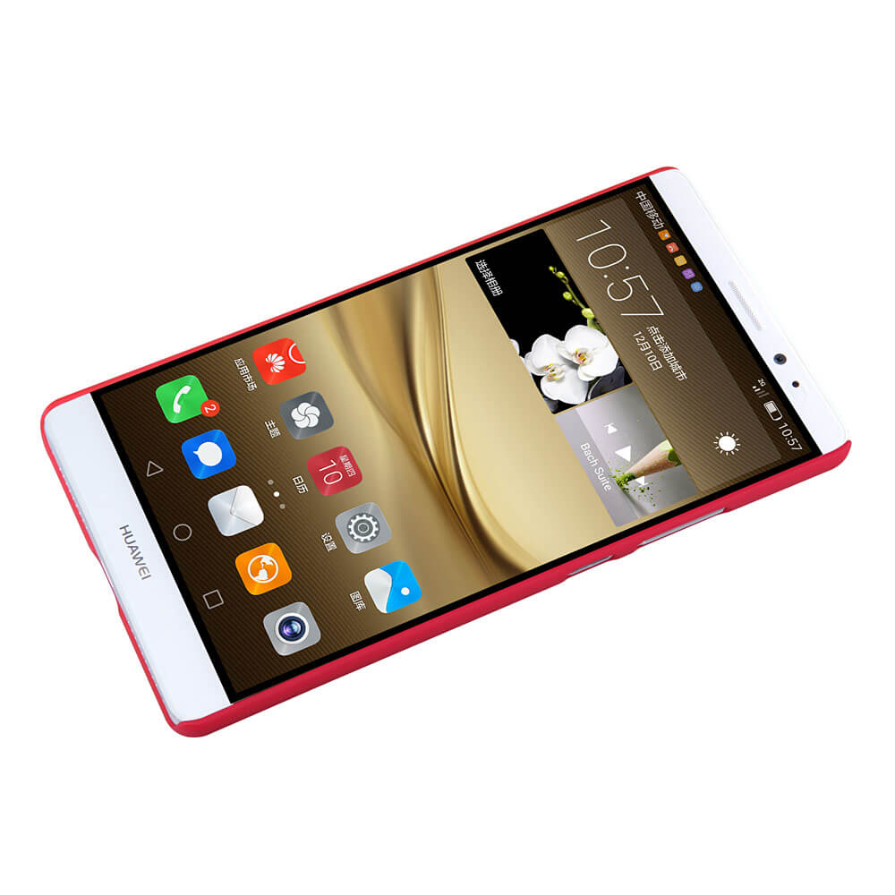 NILLKIN For HUAWEI Mate 8 Frosted Shield Phone Case Protective Back Cover Phone Shell - Red