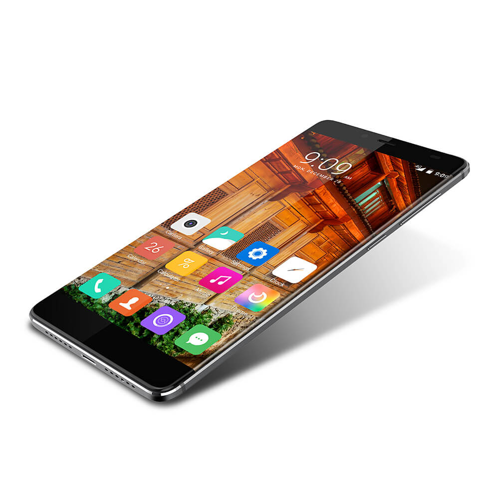 Elephone S3 5.2inch Bezel-less 2.5D Arc FHD Screen Android 6.0 MTK6753 Octa Core Smartphone 3GB 16GB 13.0MP Touch ID Fast Charge Metal Body - Black