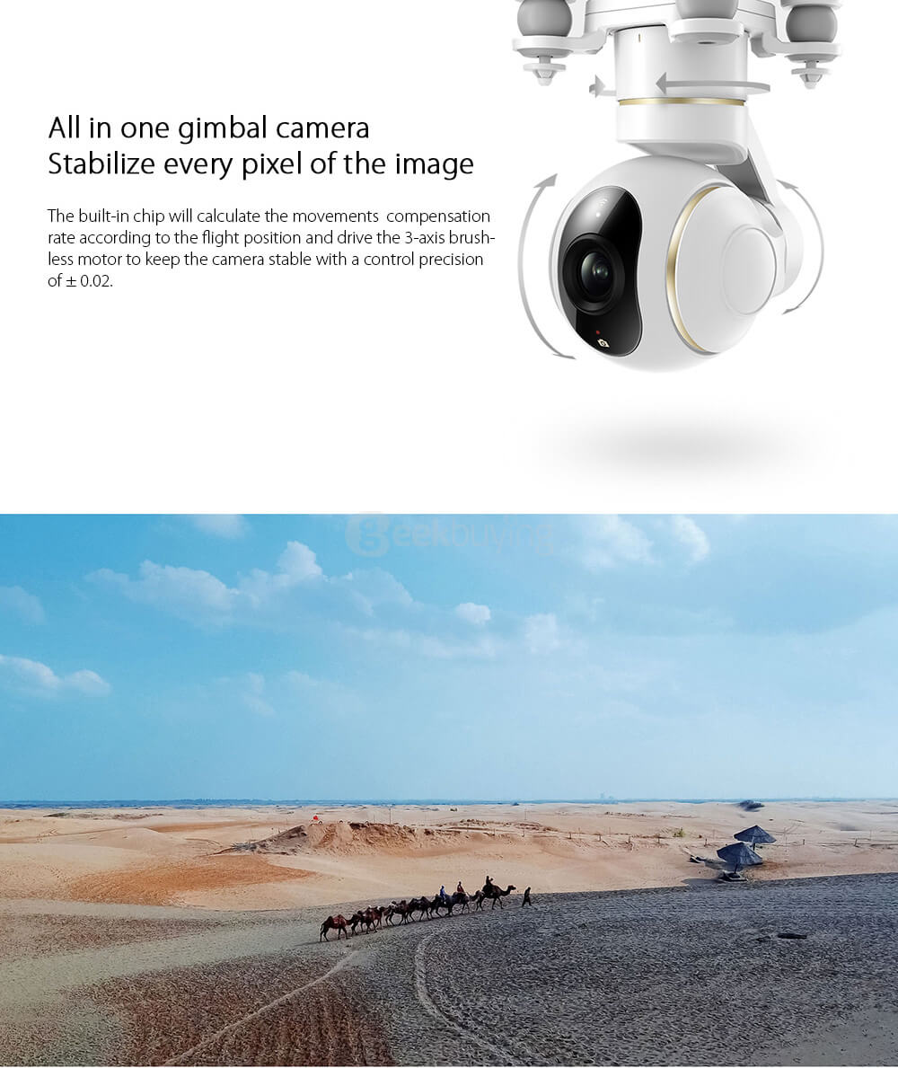 Xiaomi Mi Drone FPV 1080P Support Dismountable Gimbal APP Transmitter Dual Control Mode UAV RC Quadcopter