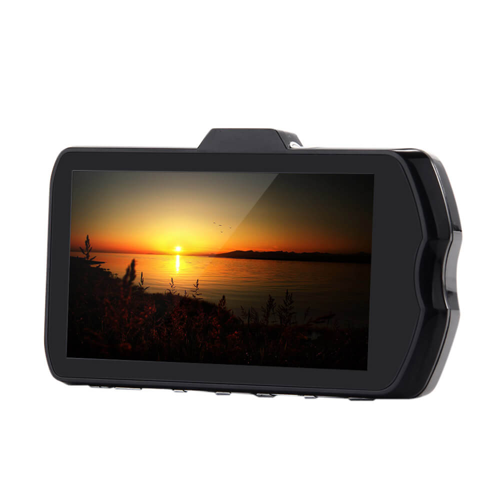 W33 Car Camera HD NTK96220 120 Degree 3.0inch CMOS Car DVR G-sensor Motion Detection Car Recorder Dash Cam - Black