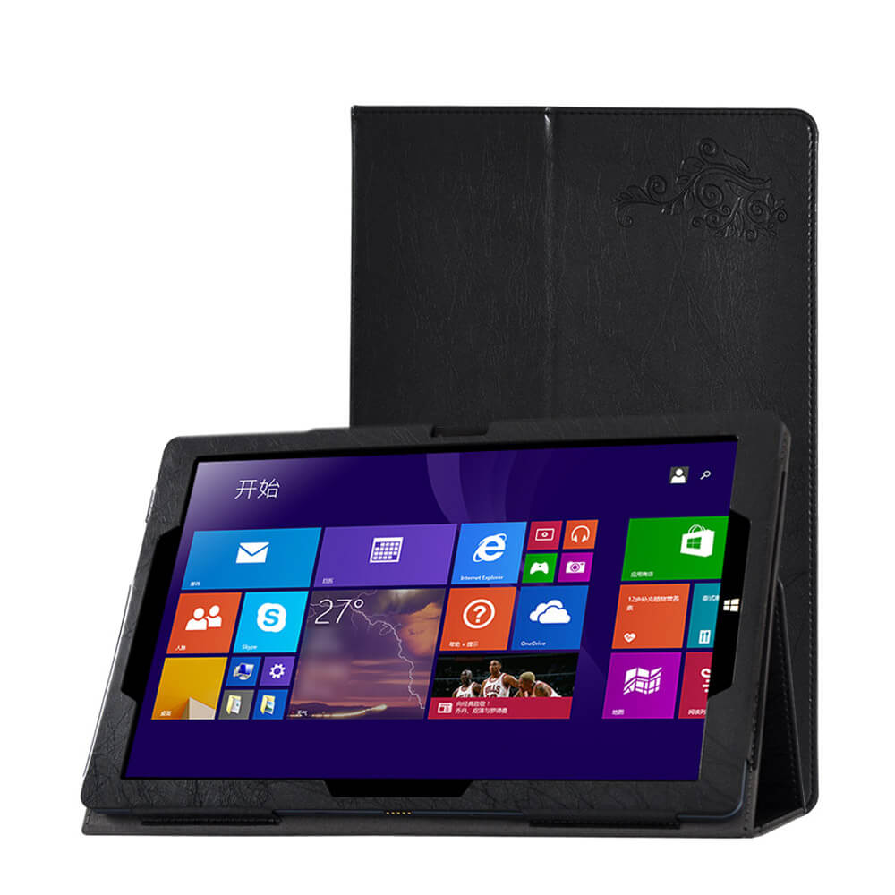 Cube I9 12 2 Inch Protective Leather Stand Case With Arm Band Black