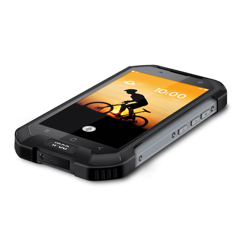 Blackview BV6000 4.7inch HD IP68 Waterproof Shockproof Scratch-proof Rugged Phone MT6755 Octa Core Android 6.0 3GB 32GB 13.0MP NFC Fast Charge - Black