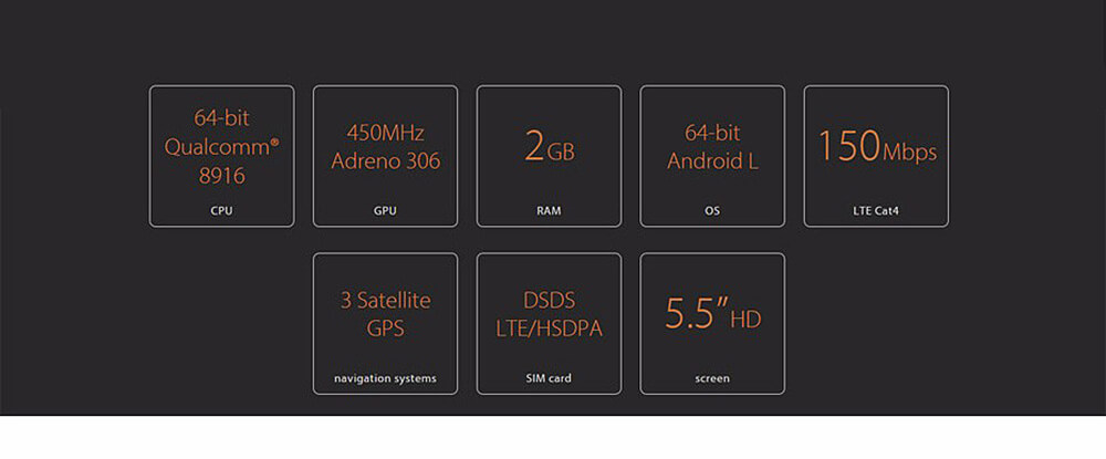 [HK Stock][Package B]ASUS Zenfone Max Pro 5.5inch 5000mAh Battery 4G LTE Snapdragon MSM8916 Quad Core Smartphone(Black) +Back Case(Black)+Tempered Glass