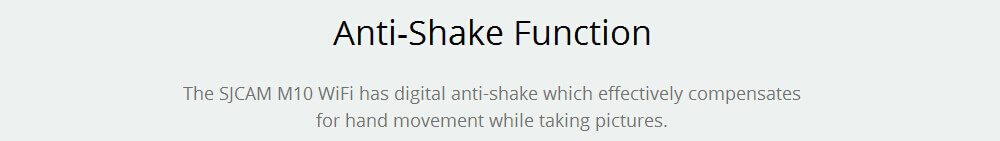 SJCAM M10 WiFi Mini Cube 12MP 1080P Novatek Sports Camera Standard Version 1.5 Inch 170 Wide Angle Lens HD Camcorder Car DVR - Silver