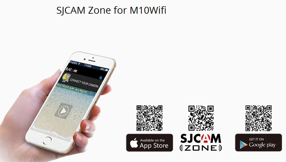 SJCAM M10 WiFi Mini Cube 12MP 1080P Novatek Sports Camera Standard Version 1.5 Inch 170 Wide Angle Lens HD Camcorder Car DVR - Silver