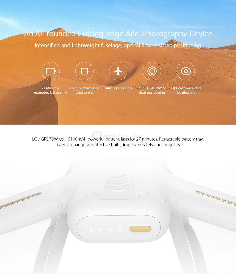 Xiaomi Mi Drone FPV 1080P Support Dismountable Gimbal APP Transmitter Dual Control Mode UAV RC Quadcopter