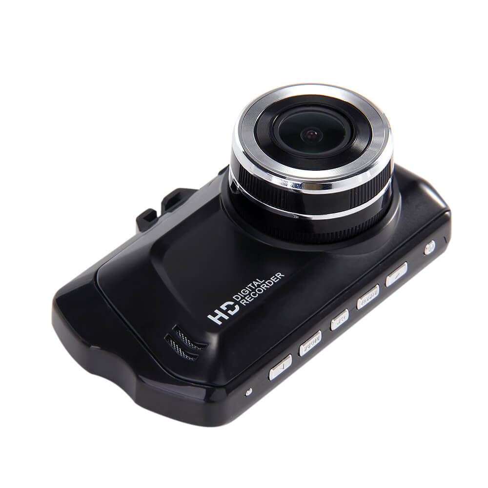 W33 Car Camera HD NTK96220 120 Degree 3.0inch CMOS Car DVR G-sensor Motion Detection Car Recorder Dash Cam - Black