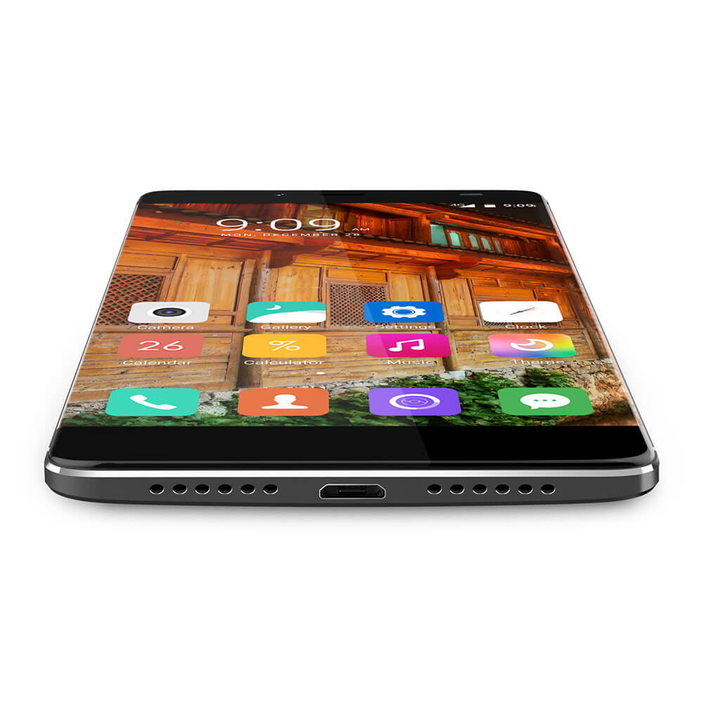 Elephone S3 5.2inch Bezel-less 2.5D Arc FHD Screen Android 6.0 MTK6753 Octa Core Smartphone 3GB 16GB 13.0MP Touch ID Fast Charge Metal Body - Black