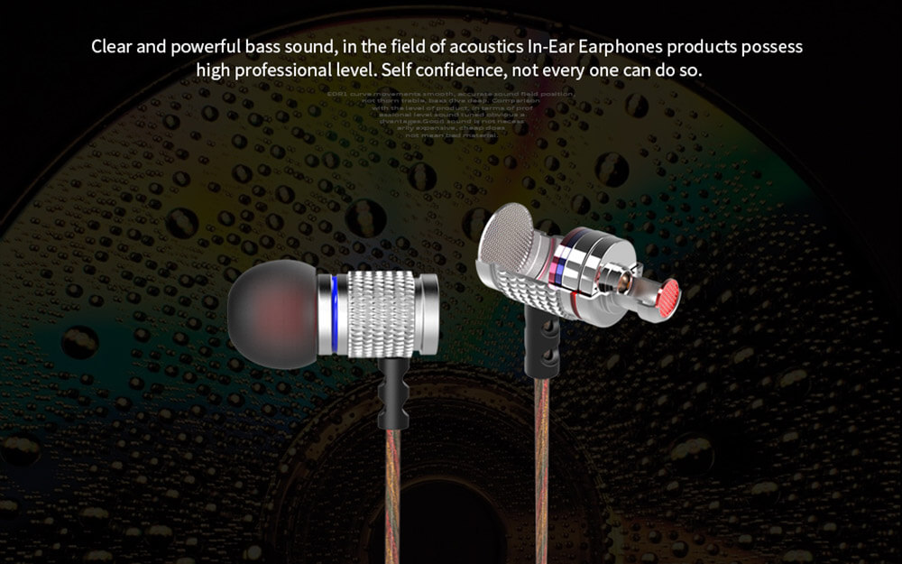 KZ EDR2 Mega Bass In-Ear HiFi Earphones