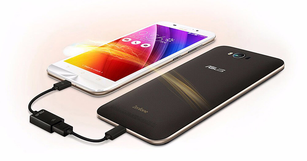 [HK Stock]ASUS Zenfone Max Pro 5.5inch 5000mAh Battery 4G LTE Snapdragon MSM8916 Quad Core Smartphone Android 5.0 2GB 32GB 13.0MP OTG - White