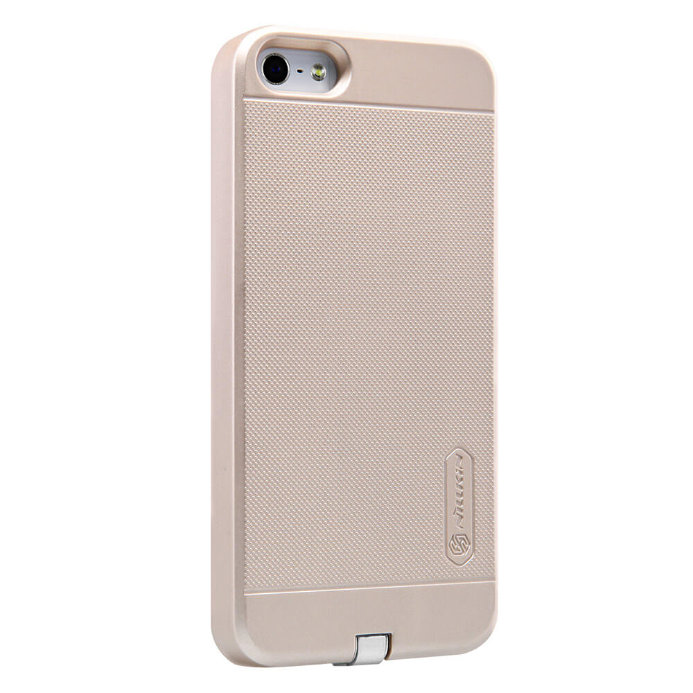 NILLKIN Magic Case For iPhone SE/ iPhone 5/5S Wireless Charging Receiver Back Shell QI Standard Case - Gold