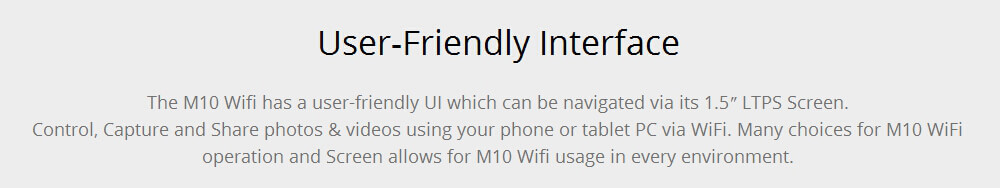 SJCAM M10 WiFi Mini Cube 12MP 1080P Novatek Sports Camera Standard Version 1.5 Inch 170 Wide Angle Lens HD Camcorder Car DVR - Yellow