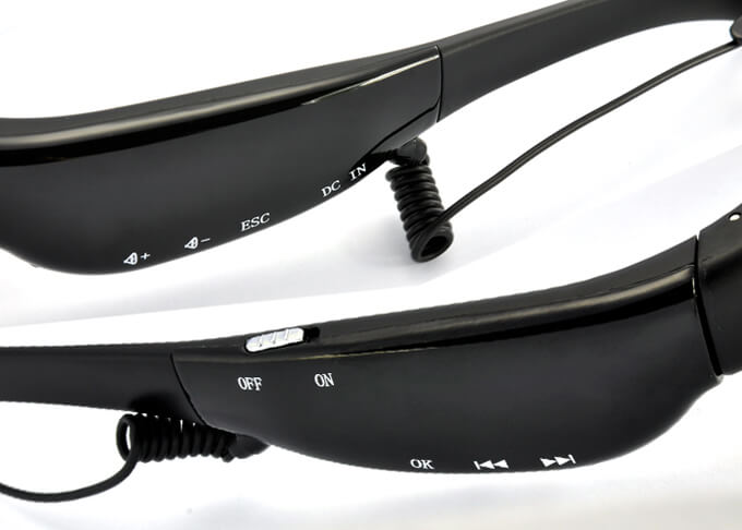 4GB Mobile Theatre Video Glasses with 52 Inch Virtual Screen