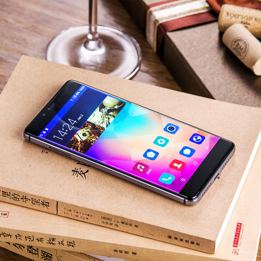 Elephone S3 5.2inch Bezel-less 2.5D Arc FHD Screen Android 6.0 MTK6753 Octa Core Smartphone 3GB 16GB 13.0MP Touch ID Fast Charge Metal Body - Black