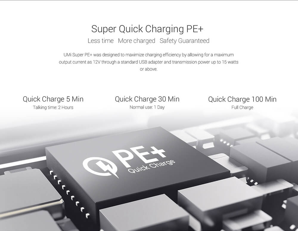 [HK Stock][Package B]UMI Super 5.5inch FHD Android 6.0 MTK6755 Octa core 2.0GHz 4GB RAM 32GB ROM Smartphone(Gray) + Back Case(Transparent) + Tempered Glass
