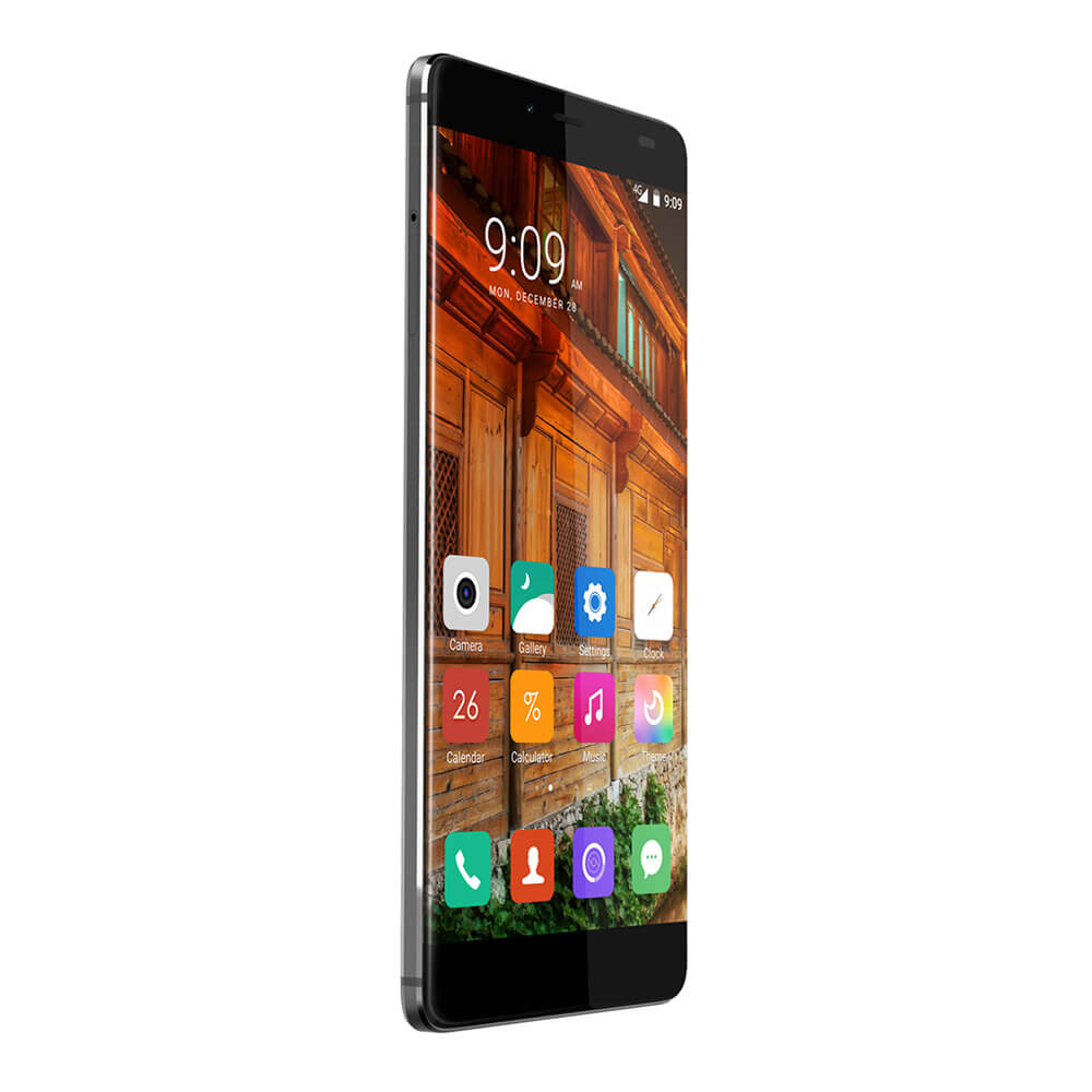 Elephone S3 5.2inch Bezel-less 2.5D Arc FHD Screen Android 6.0 MTK6753 Octa Core Smartphone 3GB 16GB 13.0MP Touch ID Fast Charge Metal Body - Black
