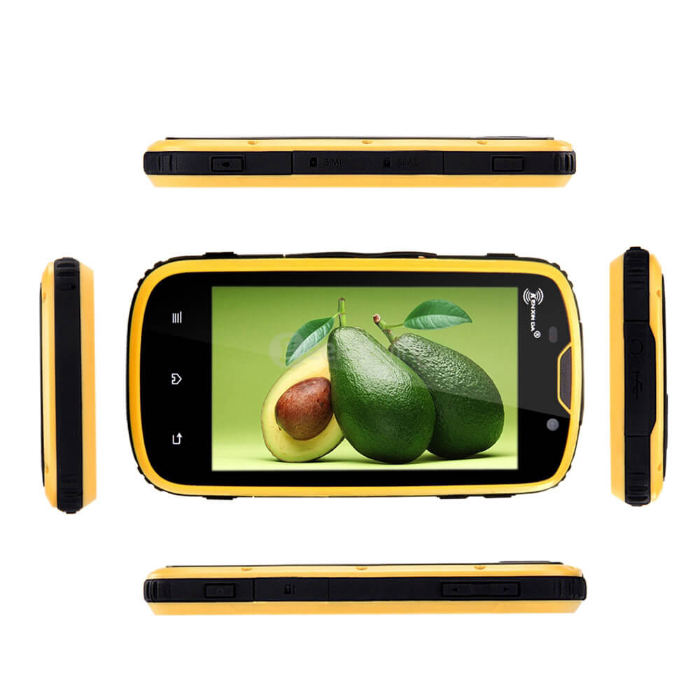 Kenxinda PROOFINGS W5 IP68 Waterproof Dustproof Shockproof 4.0inch Android 5.1 1GB 8GB Rugged Phone 4G MTK6735 Quad Core 2.0MP+5.0MP WIFI GPS 2800mAh - Yellow