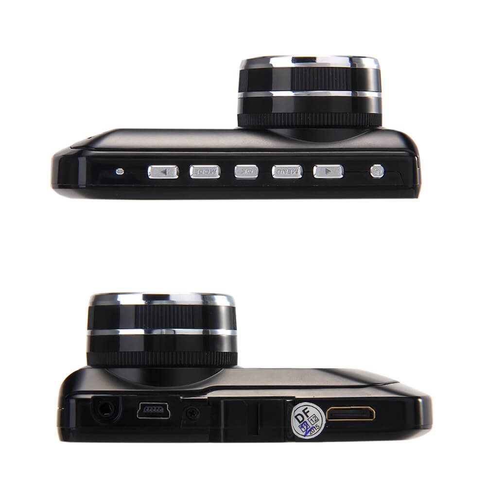W33 Car Camera HD NTK96220 120 Degree 3.0inch CMOS Car DVR G-sensor Motion Detection Car Recorder Dash Cam - Black