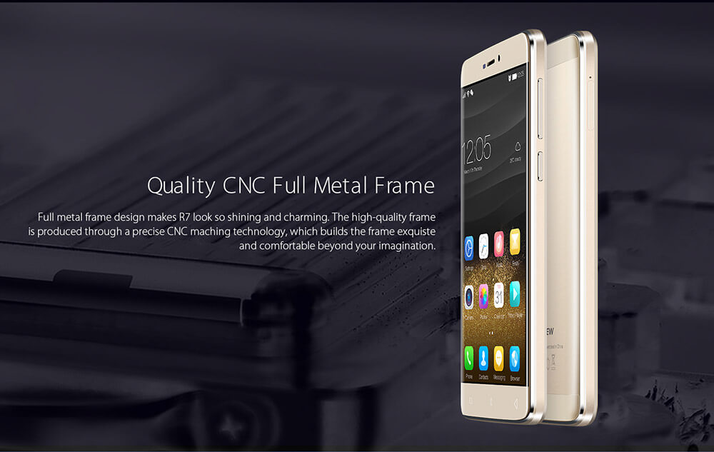 [HK Stock]Blackview R7 5.5inch FHD 4G LTE Android 6.0 MTK6755 Smartphone Octa core 2.0GHz 4GB RAM 32GB ROM 8.0MP+13.0MP Touch ID NFC Fast Charge - Gray