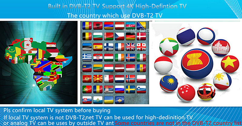 S204 DVB-T2 DVB-S2 Android 4K Quad Core Top Hybrid OTT Super Multi-Functional Network STB 1GB/8GB WIFI LAN