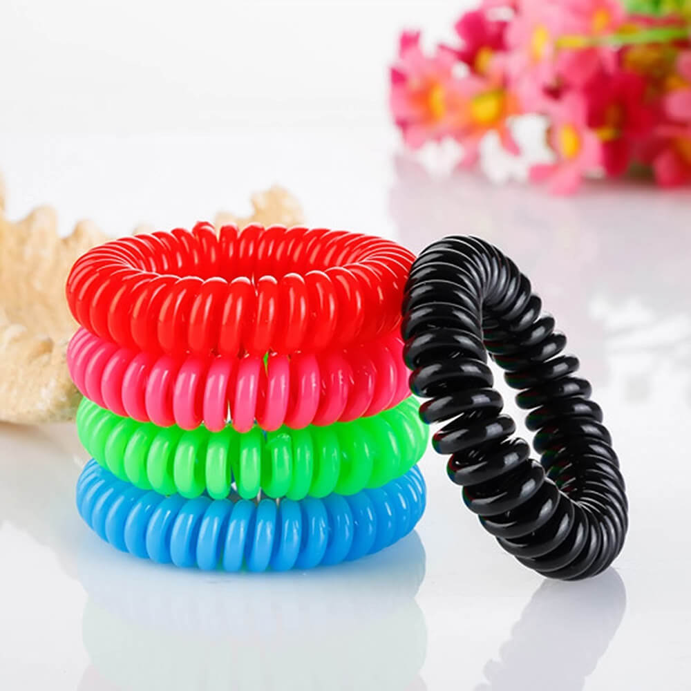BUGOUT Outdoor Mosquito Repellent Bracelet for Adult and Children  -  5pcs