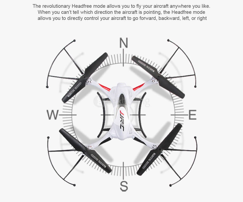 JJRC H31 Waterproof Headless Mode One Key Return 2.4G 4CH 6Axis RC Quadcopter RTF - White