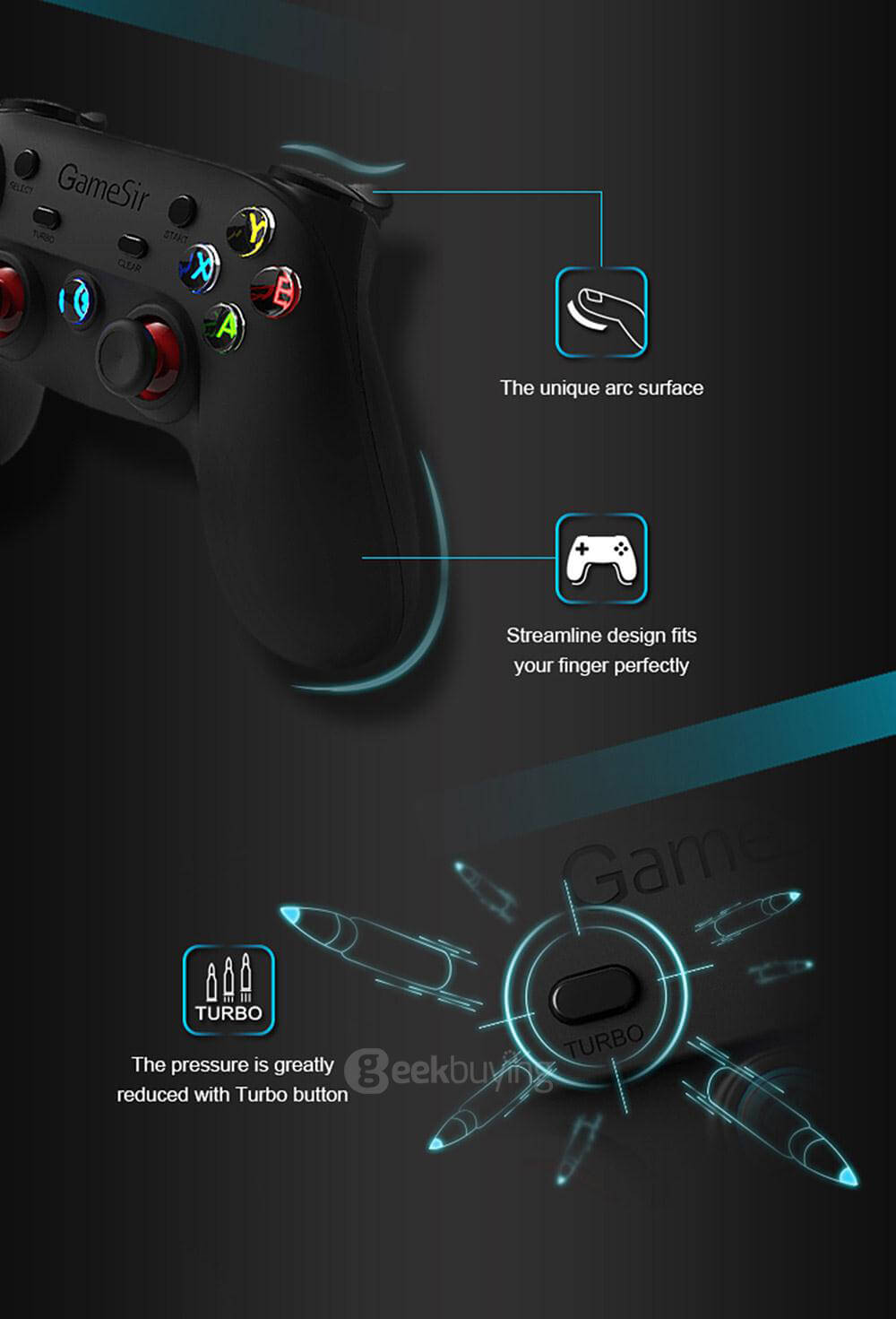 gamesir g3w wired pc controller driver