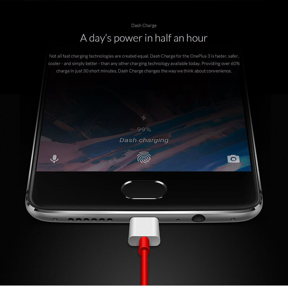 ONEPLUS 3 5.5inch FHD Android 6.0 OS 4G LTE Qualcomm Snapdragon 820 Smartphone 64-Bit Quad Core 6GB RAM 64GB ROM 16.0MP Dash Charge Touch ID NFC - Soft Gold