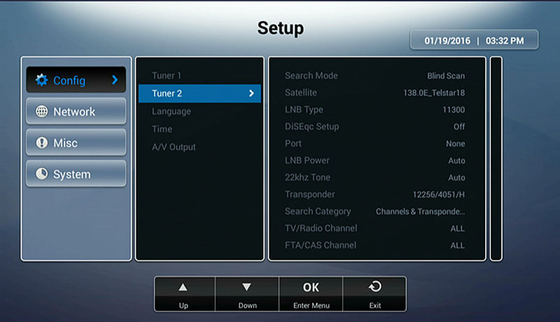 S204 DVB-T2 DVB-S2 Android 4K Quad Core Top Hybrid OTT Super Multi-Functional Network STB 1GB/8GB WIFI LAN