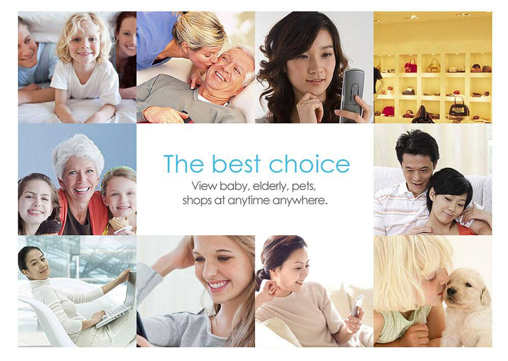 VStarcam C7824WIP HD 720P WiFi Indoor IP Camera ONVIF2.0 Sonic Transfer Fast Code Matching