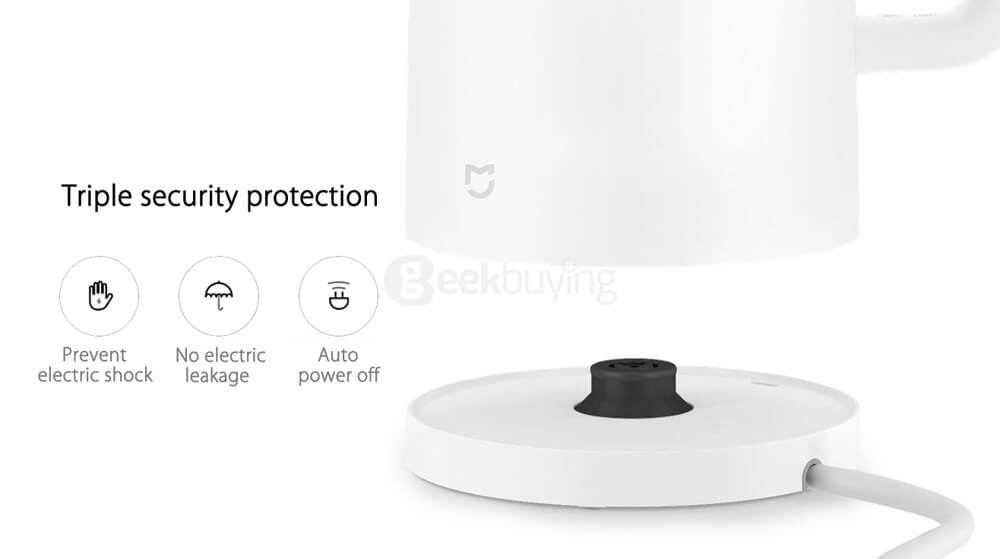 Original Xiaomi Mi Electric Kettle 1.5L Capacity with Constant Temperature Control - White