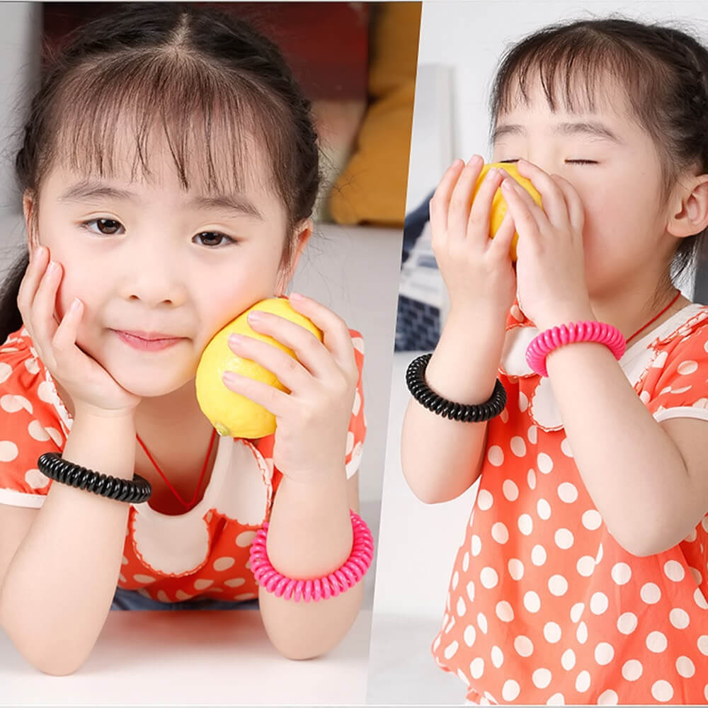 BUGOUT Outdoor Mosquito Repellent Bracelet for Adult and Children  -  5pcs