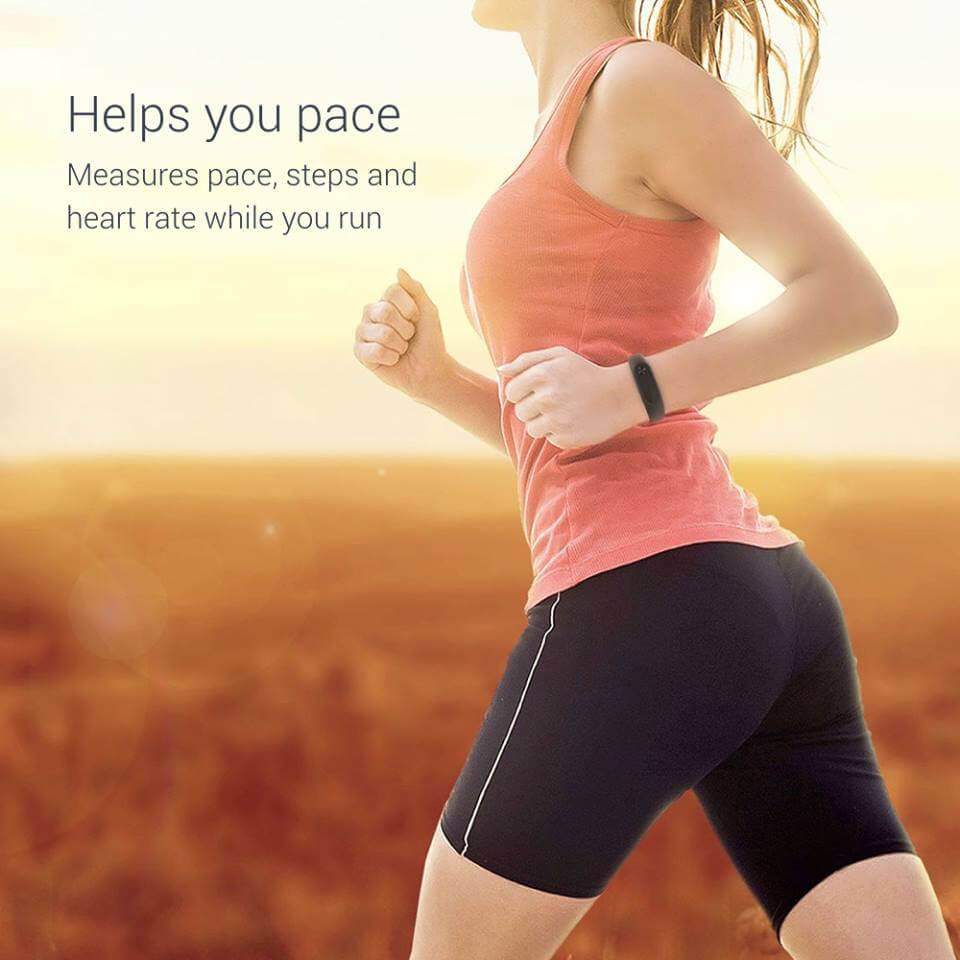 [HK Stock] Original Xiaomi Mi Band 2 Smart Bracelet with 0.42