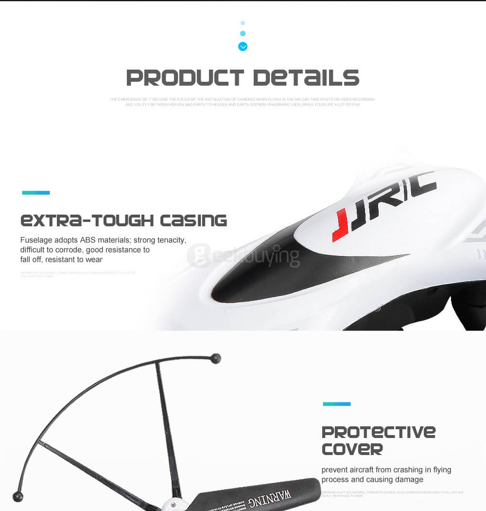 JJRC H31 Waterproof Headless Mode One Key Return 2.4G 4CH 6Axis RC Quadcopter RTF - White