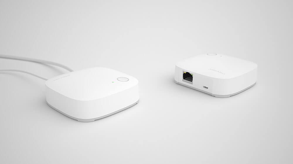 ORVIBO VS10ZW ZigBee Mini Smart Hub Intelligent Gateway + 2 PCS Windows Door Sensors + PIR Motion Sensor   -  AU Plug