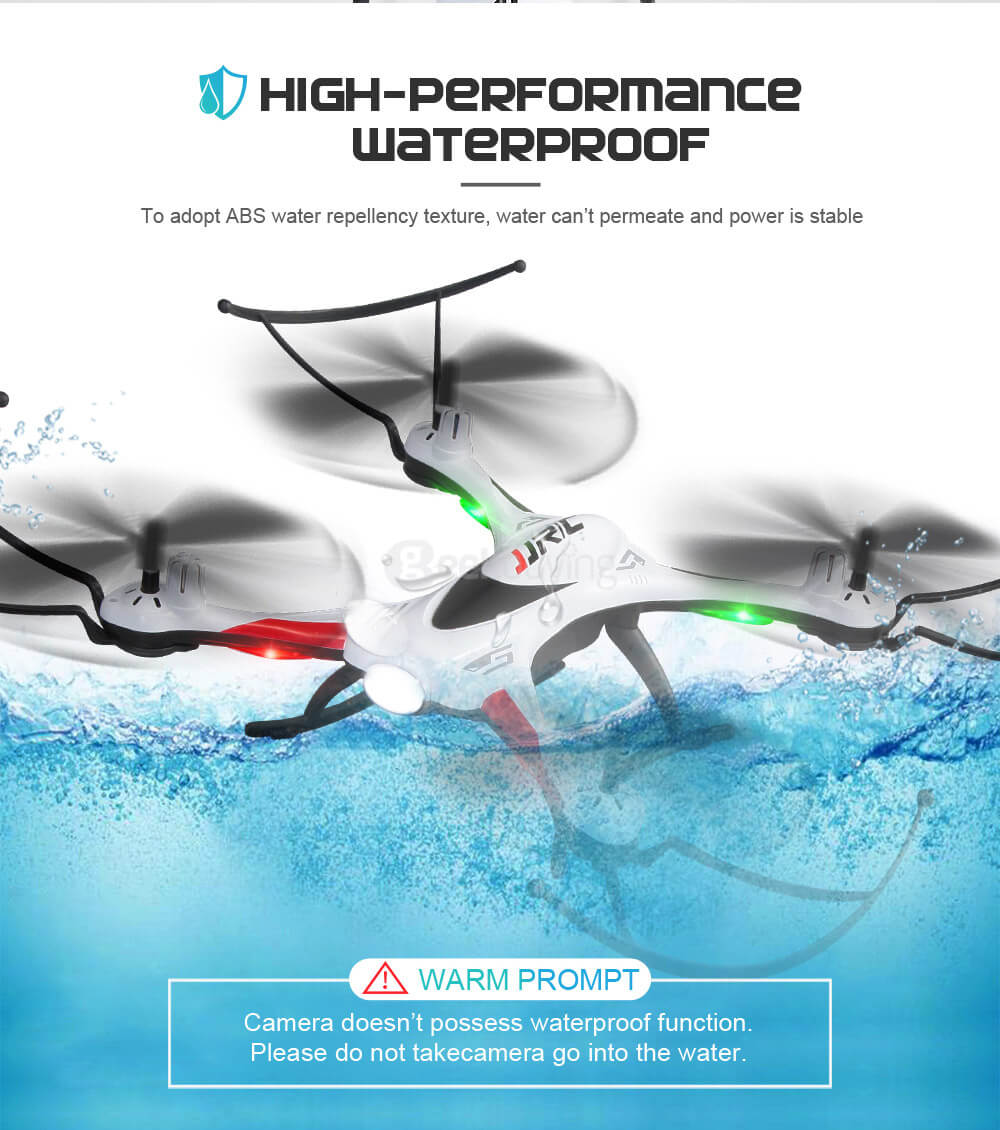 JJRC H31 Waterproof Headless Mode One Key Return 2.4G 4CH 6Axis RC Quadcopter RTF - White
