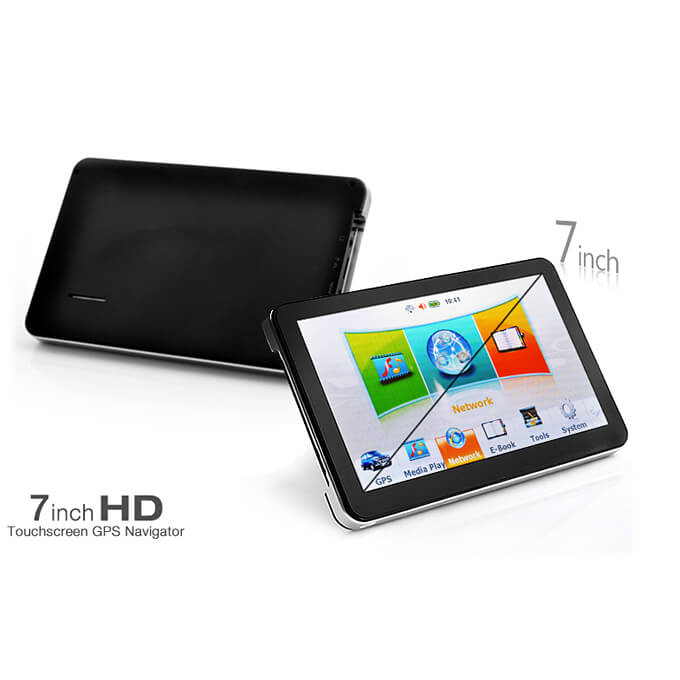 7.0inch TFT GPS Navigation Multiple Media Player Windows CE 5.0 128M RAM