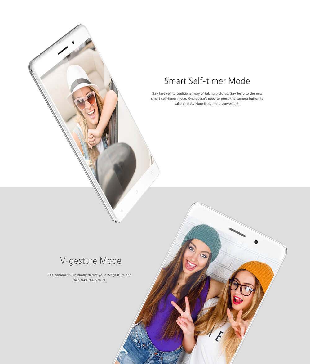 [HK Stock]BLUBOO Maya 5.5inch HD Android 6.0 3G Smartphone MT6580 64bit Quad Core 2GB+16GB 8.0MP+13.0MP IP63 3000mAh WIFI GPS - Gold